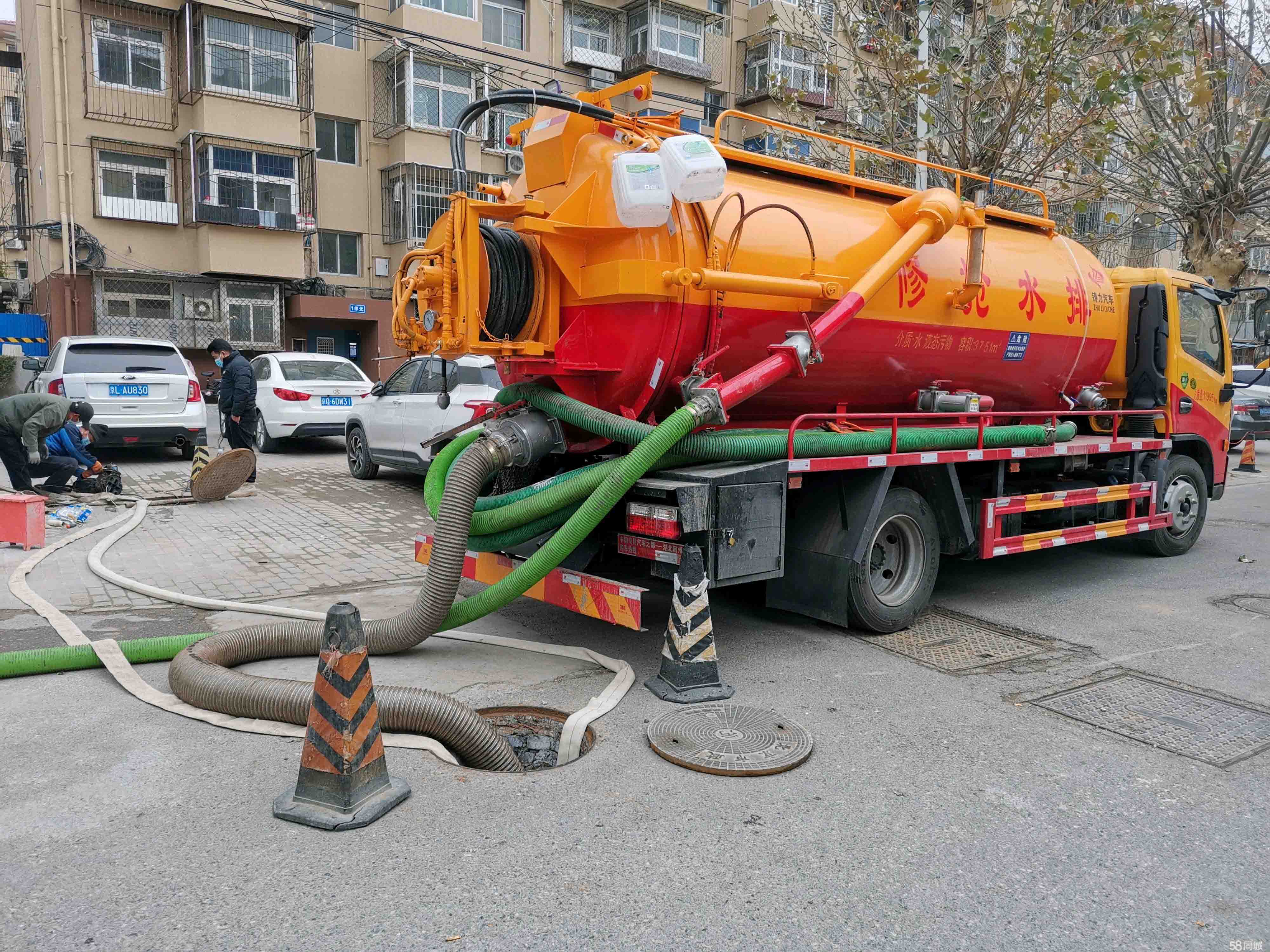 桑珠孜抽粪吸污